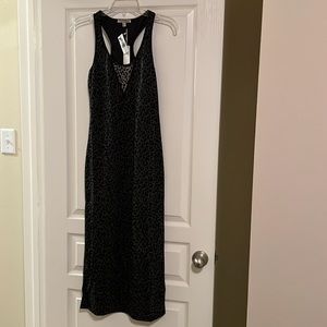 NWT LUCCA COUTURE Leopard-Print Tank Dress